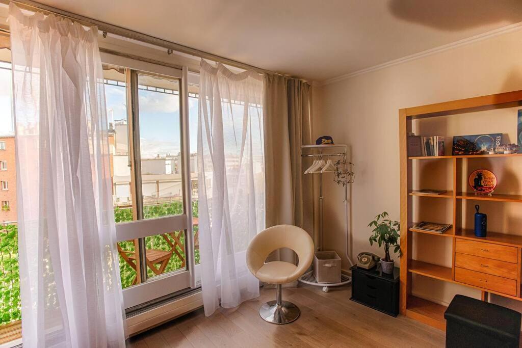 Studio With Balcony Paříž Exteriér fotografie